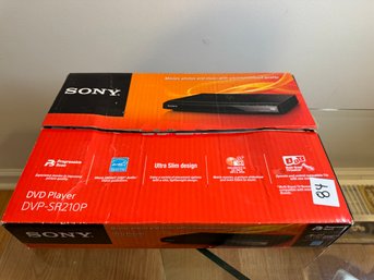 Sony DVD Player - New  In Box