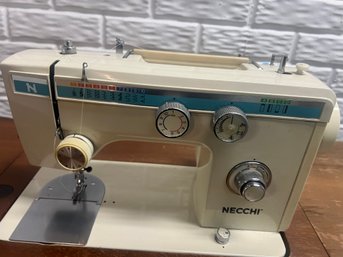 Necchi Sewing Machine With Table