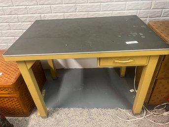 Darling Small Vintage Metal Desk
