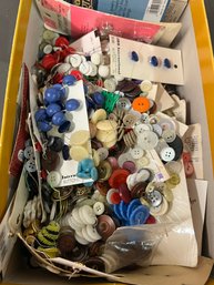 Lot Of Vintage Buttons