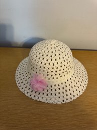 Childs / Girls White Hat