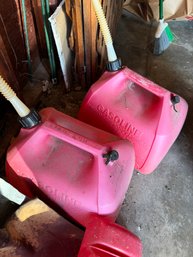 Lot Of 2 Gas Cans