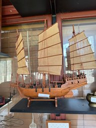 Chinese Pirate Ship Model
