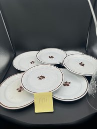 (7) Alfred Meakin Royal Ironstone China Dinner Plates