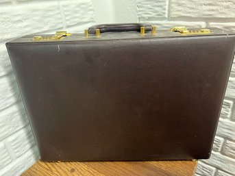 Vintage Brown Briefcase
