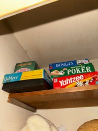 Vintage Yahtzee And More Board Games Lot