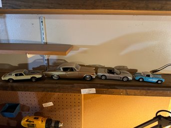 Die Cast Car Lot - 4 Cars