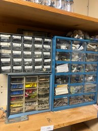 Huge Lot Of Misc Hardware & Storage Organizers