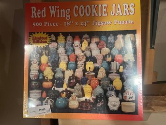 Red Wing Pottery Cookie Jar Puzzle - New In Box!