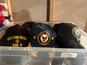 Lot Of US Navy Hats