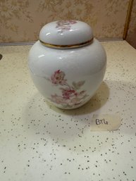 Gerold Bavaria West Germany Porcelain Lidded Jar