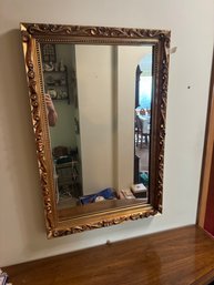 Vintage Gold Framed Mirror