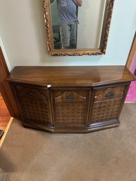 Vintage Wood Storage Cabinet