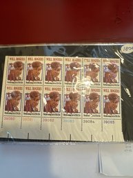 Album Of US Stamp Plate Blocks