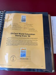 American Commemorative Collections Album 1992 - 47 First Day Covers