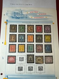 1922 - 1925 US Stamps 19 Regular Issue MNH OG