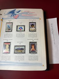 White Ace Postage Stamps Of The United States Album 1990 Through 1994