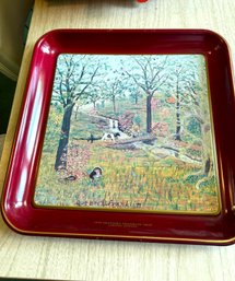 Vintage 1978 Grandma Franklin Tray