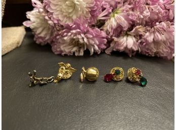 Lot If Five Vintage Stick / Tack Pins