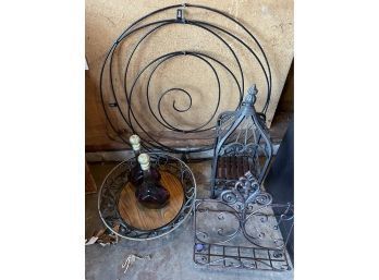 Metal Decor Lot - Wall Hanging / Display & More