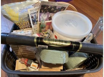 Huge Craft Lot - Wood Candle Wax Tulip Glitter Paint And So Much More!