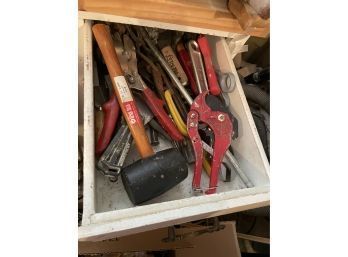 Drawer Lot 5 - Rubber Mallet Pliers