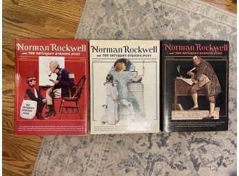 Norman Rockwell Book Lot Of Three