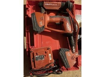 Hilti Drill Set With Extra Battery Charger And SMI55 In Case!