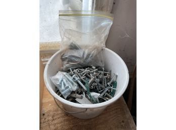 Bucket Lot - Screws Nails Hardware