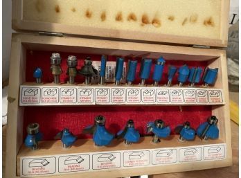 Router Bits Boxed Set In Case