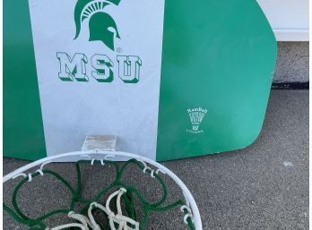 Michigan State University Basketball Hoop