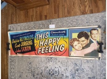 1958 Movie Poster This Happy Feeling