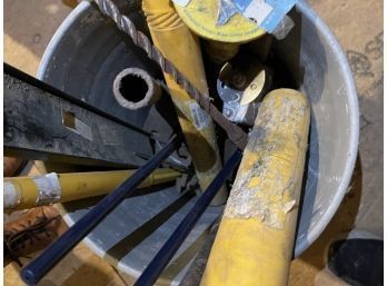 Lot Of Tools In Bucket