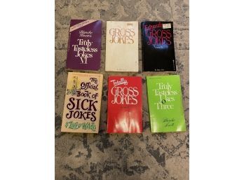 Adult Joke Books Gross Jokes - Lot Of Six