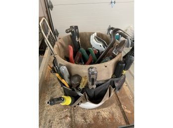 Bucket Of Tools Lot - Hand Tools