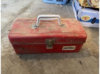 Vintage Red Toolbox