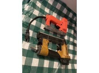 Lot Of Two Staple Guns