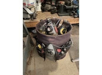 Tool Lot In Bucket