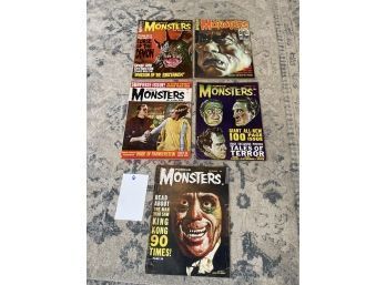 Lot Of 5 Famous Monsters Of Filmland Magazines (Lot#6)