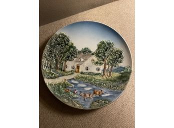 Made In Western Germany Antique Wall Plate