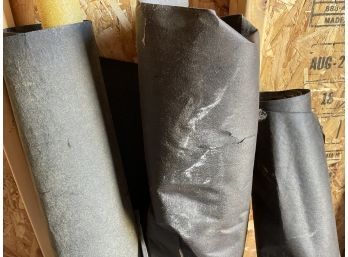 Three Rolls Of Tar Paper Lot