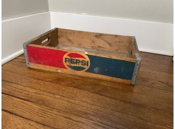 Antique Pepsi Wood Crate