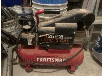 Craftsman Air Compressor - 1.5 HP 3 Gallon 125 Psi