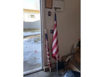 American Flag Lot Of 2