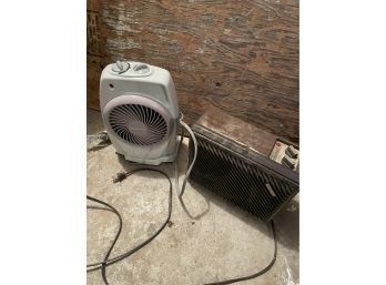 Electric Heater Lot Of Two