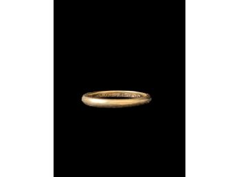 Mens 14 Karat Yellow Gold Wedding Band