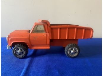 Tonka Die Cast Orange Dump Truck 13190