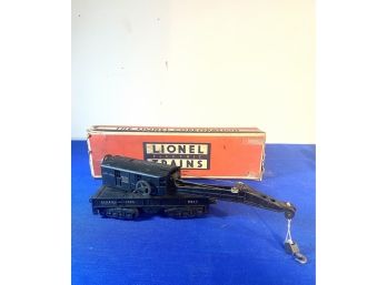 Lionel No. 2460 Operating Work Crane