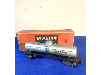 Lionel No. 2555 O Gauge Tank Car