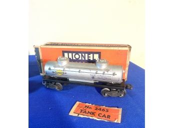 Lionel No. 265 Tank Car